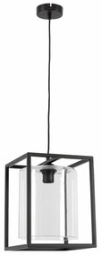 Lampa wisząca QUADRATUS czarna ELTAP