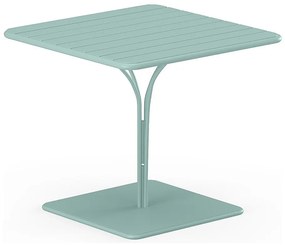 Stół ogrodowy metalowy dł. 80 cm - Migdałowa zieleń - MIRMANDE marki MYLIA