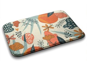 Dywanik łazienkowy antypoślizgowy Dywanik łazienkowy antypoślizgowy Kwiaty Floral