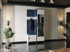 Garderoba ROJ 11 Biały + Niebieski