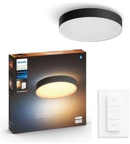 Philips Hue ENRAVE L LED 33,5W 230V czarny + DO, ściemnialne oświetlenie sufitow