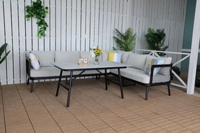 EDINBURGH stół aluminiowy 140 x 80 cm