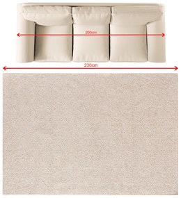 Dywan Solaro cream/camel 160x230 cm