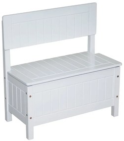 Biała ławka dziecięca – Roba