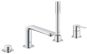 GROHE 19577001 - Czterootworowa bateria wannowa LINEARE, chrom błyszczący