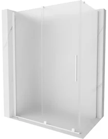 Mexen Velar kabina prysznicowa rozsuwana 150 x 80 cm, szron, biała - 871-150-080-31-20