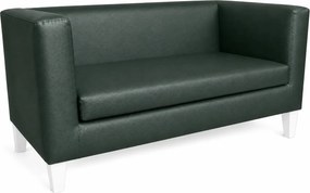 Sofa Monaco : Kolor nogi - Biała, Kolor tkaniny - EKO-SKÓRA - 6D, Typ tkaniny - Eko-skóra , Wysokość nogi - 15 cm