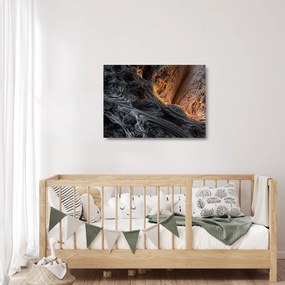 Obraz na szkle - Spojrzenie do środka (70x50 cm)