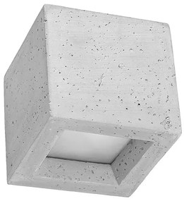 Betonowy kinkiet kostka w stylu loft - S172-Karlen