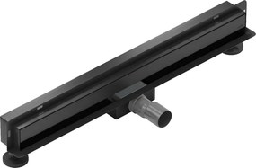Mexen Flat Wall odpływ liniowy ścienny 2w1 50 cm, czarny - 1730050