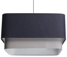 Lampa wisząca KWADRO DUO 008 51x47cm granatowa/szara BPS KONCEPT