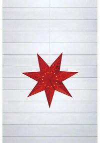 Czerwona świąteczna wisząca dekoracja świetlna Saturnus – Markslöjd