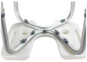 Taboret pod prysznic Wenko Hygienic Stool White, 53x46 cm