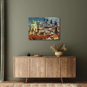 Obraz - Panorama Pragi (70x50 cm)