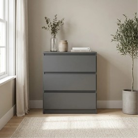 Komoda NUDO 70 cm do Salonu Sypialni Antracyt