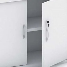 Nadstawka dwudrzwiowa MIRELLI, 800 x 400 x 600 mm, biały