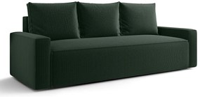 Zielone tapicerowana sofa rozkładana C9-T94