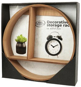 Dekoracyjna półka ścienna ACCENTS 37 cm - różne kolory Kolor: Jasnobrązowy