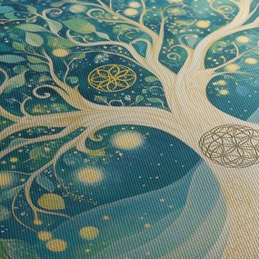 Obraz – Magiczne drzewo ze spiralami (170x50 cm)