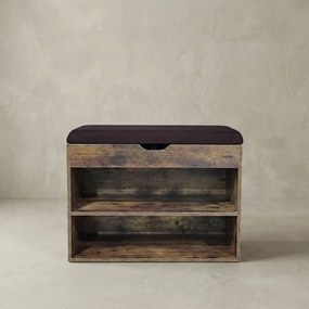 Szafka na buty z siedziskiem LEVA, 60 x 30 x 47 cm