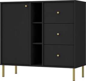 Komoda TORINO 100 cm do Salonu Sypialni Grafit