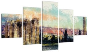 Obraz - Akropol, Ateny, Grecja (125x70 cm)
