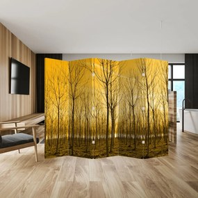 Parawan - Las o zachodzie Słońca (210x170 cm)