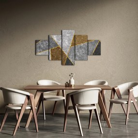 Obraz - Imitacja materiałów (125x70 cm)