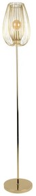 Lampa stojąca w kolorze złota Leitmotiv Lucid, wys. 150 cm