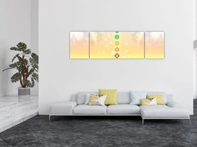 Obraz - Czakry (170x50 cm)