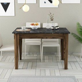 Stół do jadalni Kiev Black and Walnut