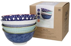 Zestaw 4 misek ceramicznych Kitchen Craft, ø 16,5 cm