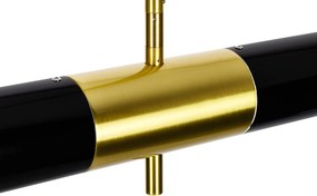 Szeroka lampa wisząca w stylu glamour Apollo 1