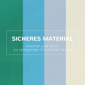 HOMCOM Zestaw 4 piankowych klocków do budowy dla dzieci w wieku 1-3 lat EPE kolor niebieski