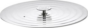 De Buyer 3460.03 - Uniwersalna pokrywka do niskich patelni 26-28 cm ze stali nierdzewnej