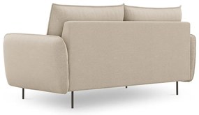 Beżowa sofa Cosmopolitan Design Vienna, 160 cm