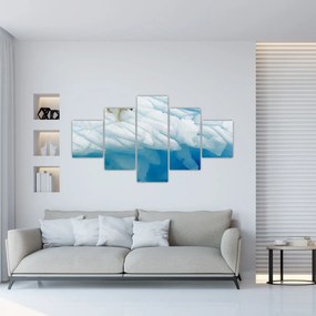 Obraz - Niedźwiedź polarny (125x70 cm)