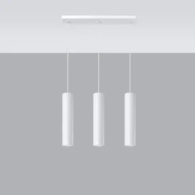 Lampa wisząca LAGOS 3L biały SOLLUX  LIGHTING