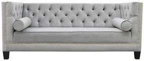 Pikowana sofa 2-osobowa glamour Nala 3X - 16 kolorów