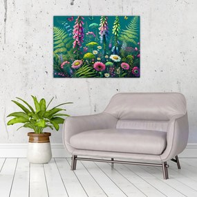 Obraz - Kwiaty łąkowe (70x50 cm)