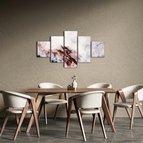 Obraz - Fioletowy marmur N⁰1 (125x70 cm)