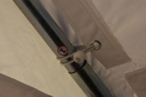 Namiot ogrodowy imprezowy 4 × 3 m – plandeka PVC 400 g/m²