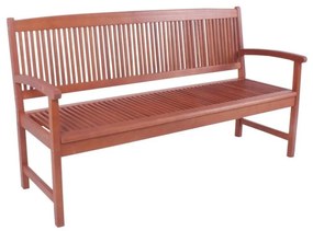 Ogrodowa ławka 3-osobowa z drewna eukaliptusowego Garden Pleasure Stockholm