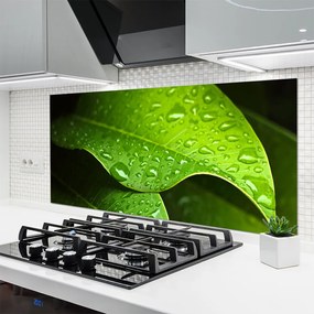 Panel Kuchenny Rosa Krople Liść