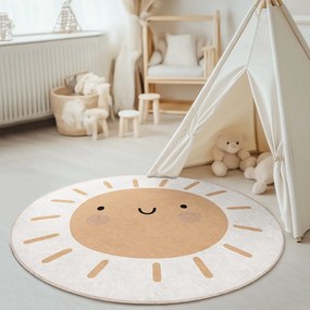 Dywan dziecięcy odpowiedni do prania ø120 cm Sunny World – Mila Home