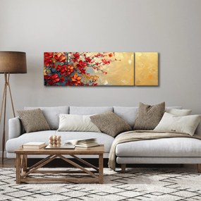Obraz - Kwitnące drzewo (170x50 cm)