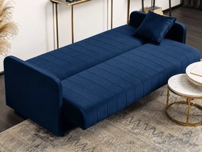 Sofa Okabiz 2-osobowa z funkcją spania, pojemnikiem i eleganckim designem