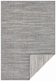 Dywan dwustronny zewnętrzny Gemini szary 80 cm x 150 cm