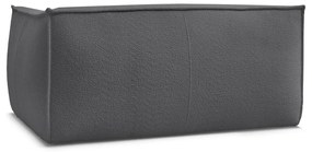 Ciemnoszara sofa z materiału bouclé 170 cm Giorgia – Bobochic Paris