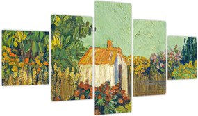 Obraz - Imitator of Vincent van Gogh, Landscape, reprodukcje (125x70 cm)